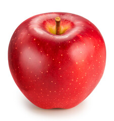 Red Apple isolated on white background, Fresh Red apple on white background With work path.