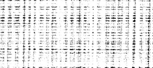 Vector fabric texture. Distressed texture of weaving fabric. Grunge background. Abstract halftone vector illustration. Overlay to create interesting effect and depth. Black isolated on white. EPS10.