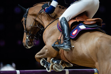 Horse jumping at Longines Global Champions League Super Cup, Prague Playoffs 2022