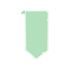 Scribbles Color Strokes Flag Ribbons