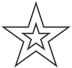 Star Icon design geometry