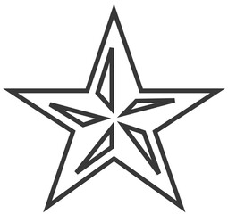 Star Icon design geometry