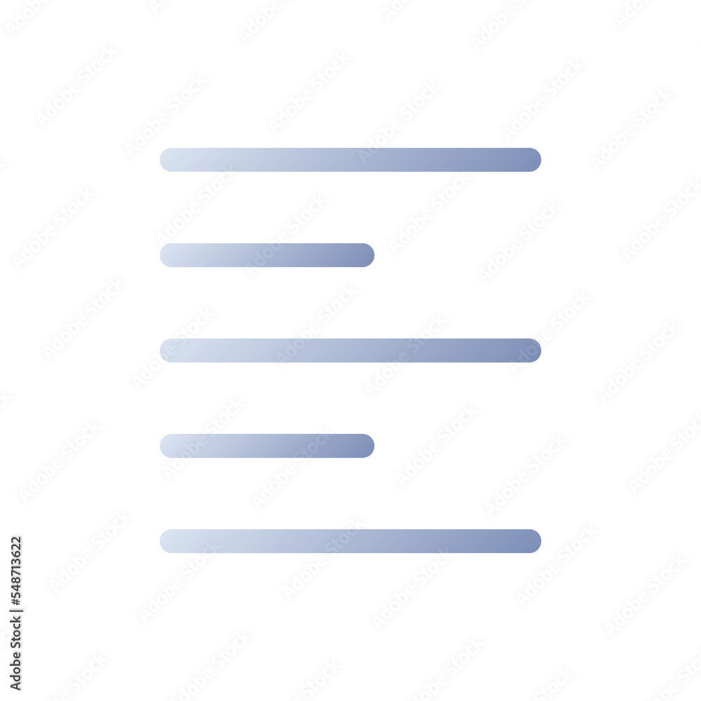 Poster text flat gradient two-color ui icon. full document translation. information and data. simple filled