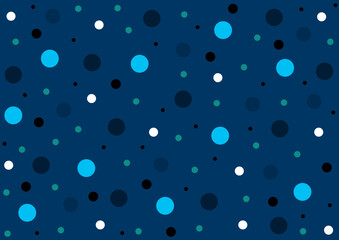 abstract blue background with dots