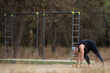 young people playing outdoor sports