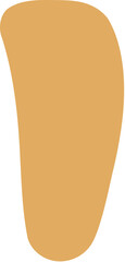 Boho Bohemian Aesthetic Minimalist Abstract Shapes Blob