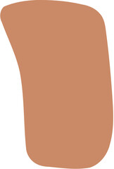 Boho Bohemian Aesthetic Minimalist Abstract Shapes Blob