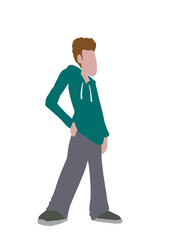 Personnages silouhettes