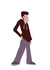 Personnages silouhettes