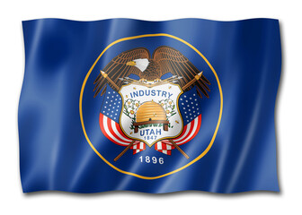 Utah flag, USA