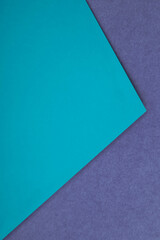 Abstract vertical triangular papers on white background looks like side view of an open book plain vs textured cover