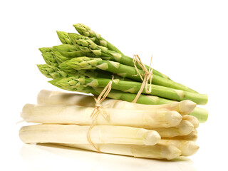 Green and white Asparagus Bundle - Transparent PNG - 548725457