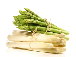 Poster Green and white Asparagus Bundle - Transparent PNG © ExQuisine