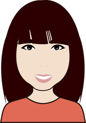 Cute cartoon character