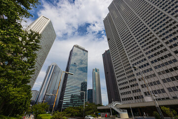 Naklejka premium 都市景観
