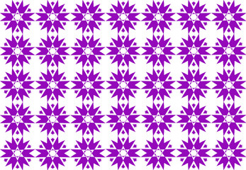 seamless pattern with purple flowers , Tile design. Background. 