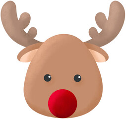 cute christmas element decoration element