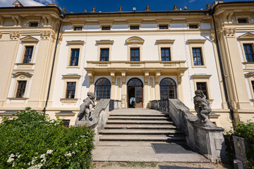 Slavkov Castle, also known as Austerlitz Castle, is a Baroque palace in Slavkov u Brna, Czech Republic