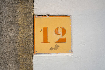 house number twelve (12)