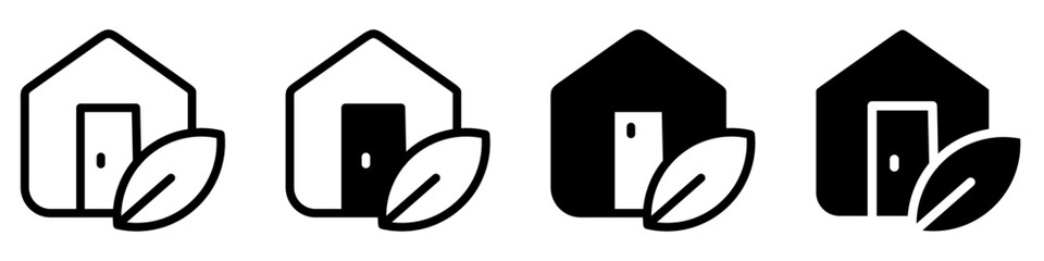 Ecology icon vector set. green energy illustration sign collection. Eco symbol. alternative energy logo.