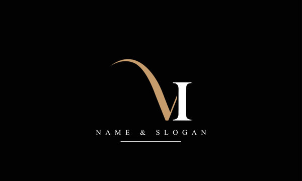 VI, IV, V, I abstract letters logo monogram
