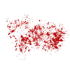 PNG red texture, lots of shards of different sizes. Blot, paint splashes or pieces of chalk