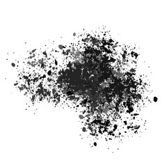 PNG black texture, lots of shards of different sizes. Blot, paint splashes or pieces of chalk