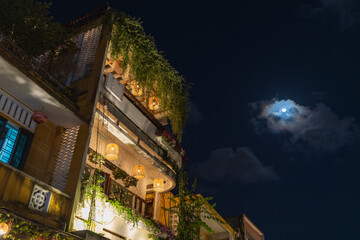 Obraz premium ホイアンの夜景