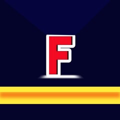 Latter F for icon and logo
