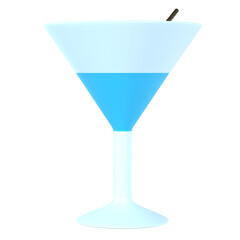 Cocktail 3D icon
