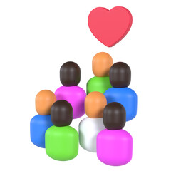 Community 3D icon
