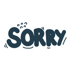 Cute Sticker Reactions Sorry