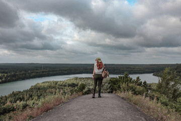National park Hoge Kempen in Belgium has many beautiful hikes like the Connecterra (Terhills).