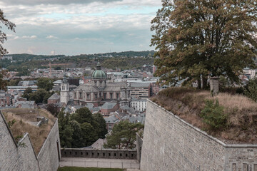 Fototapeta na wymiar Namur in Belgium is a city with beautiful views.