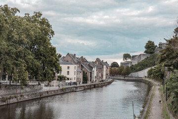 Fototapeta premium Namur in Belgium is a city with beautiful views.