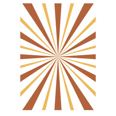 Retro Sunburst Pattern