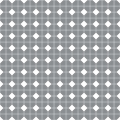 Tile white and grey vector pattern or seamless geometric background wallpaper