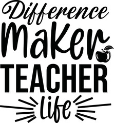 Teacher svg design
