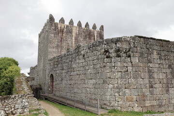 Fototapeta na wymiar Lindoso castle, Peneda Geres National Park, Minho province, Portugal