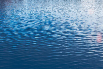 blue water surface background