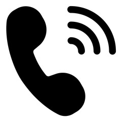 ringer volume call phone icon