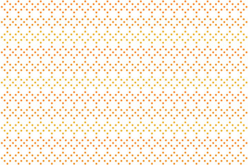 オレンジ色の模様の背景イラスト