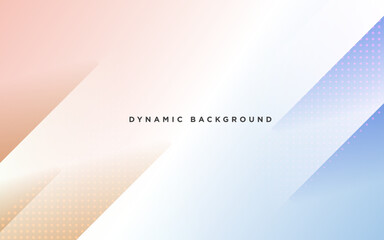 abstract white orange and blue color diagonal stripe shadow and light background. eps10 vector