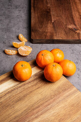 tangerine wood composition