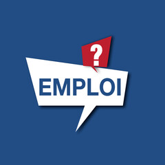 Offres emploi illustration concept
