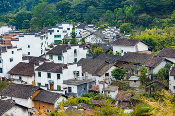 Landscape of Shicheng Scenic spot in Wuyuan, Jiangxi Province