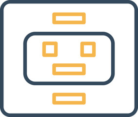 RobotVector Icon which is suitable for commercial work and easily modify or edit it

