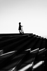 silhouette of a person