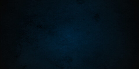 Black and blue stone concrete grunge wall texture and backdrop background anthracite panorama. Panorama dark black or blue slate background or texture.	
