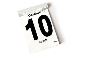  10 Octobre 2024